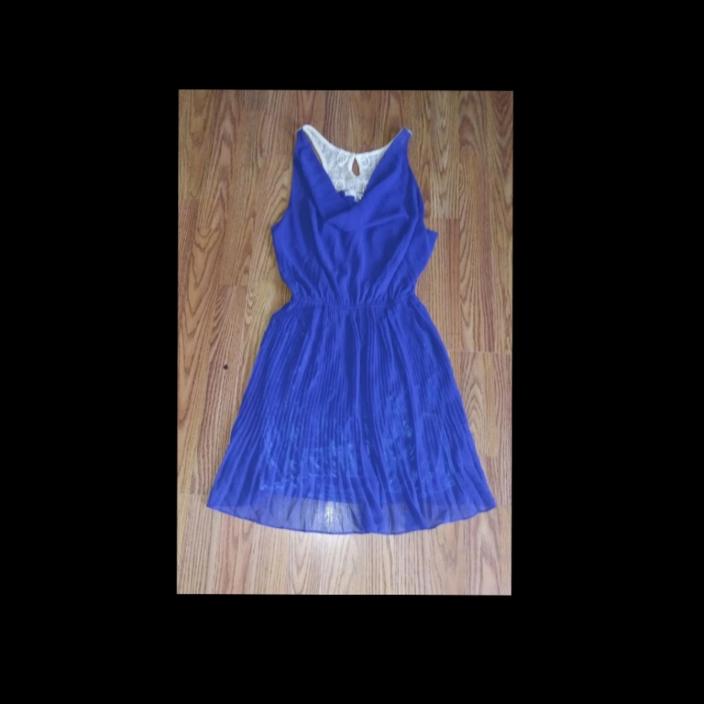 Blue Vintage Dress Size Medium
